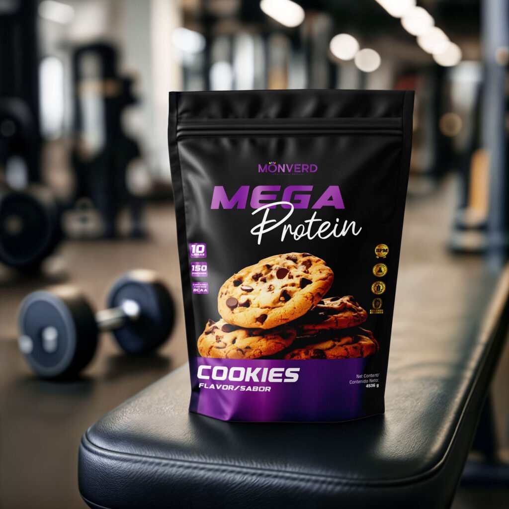 Diseño de empaque branding proteina